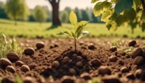 کوددهی نهال گردو